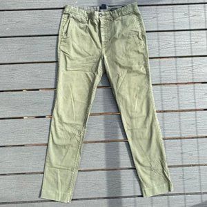 Men's Olive Slim Fit Chinos